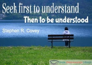 Seek First to Understand Covey Quote