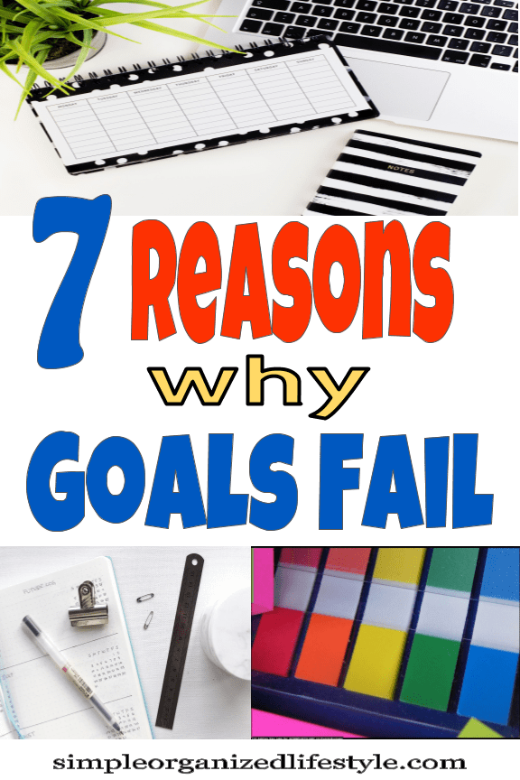 Reasons Why Goals Fail 