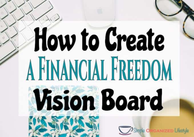 Financial Freedom Vision Board